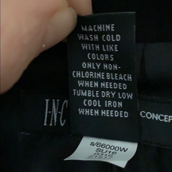 Black INC International Concepts Mariner Vest - Picture 8 of 8